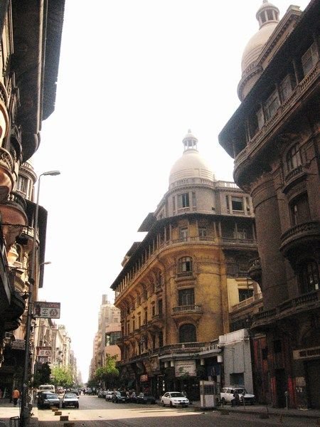 The streets of Cairo