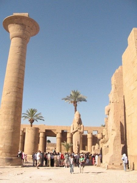 Inside the Karnak Temple