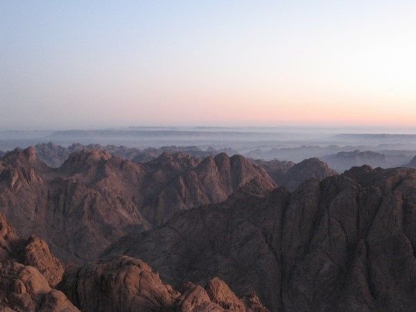 another view from Mount Sinai
