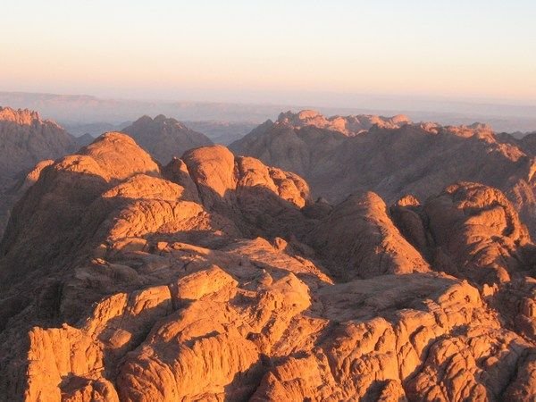 The view from Mount Sinai