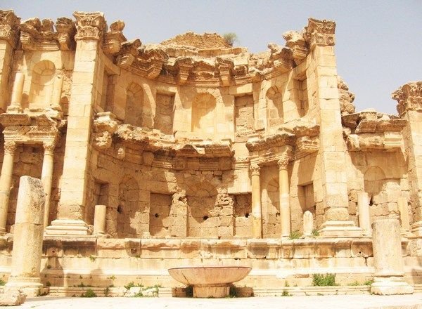 The fountain of Jerash