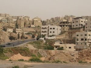 The outskirts of the capital city of Amman