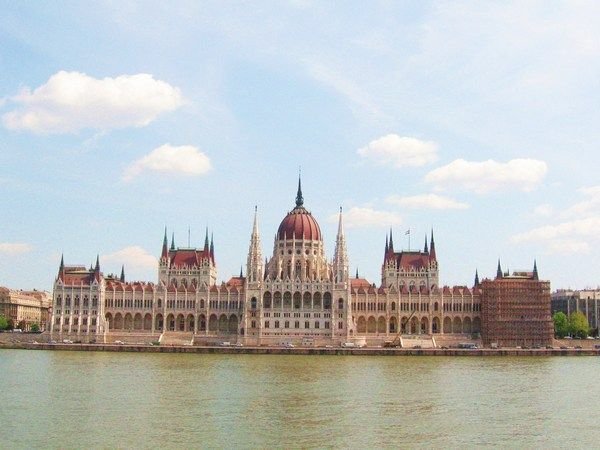 Budapest's Parlament dominates the landscape along the mighty Danube River