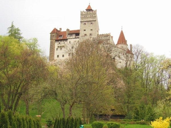 Bran Castle in the Transylvania region of Romania