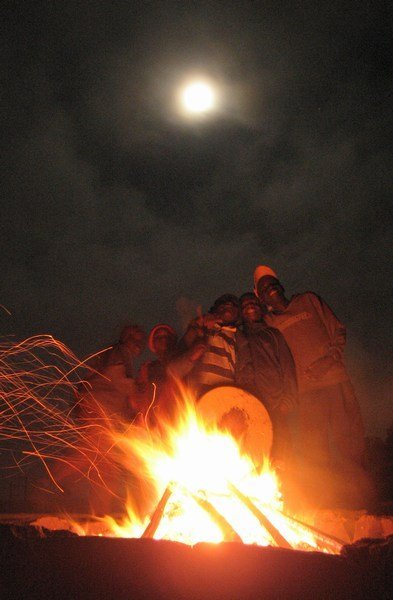 Full Moon Bonfire at IAA
