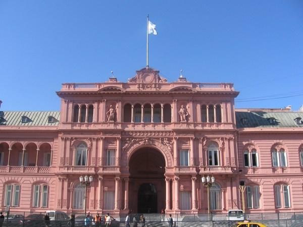 Casa Rosada - the pink Presidential Palace