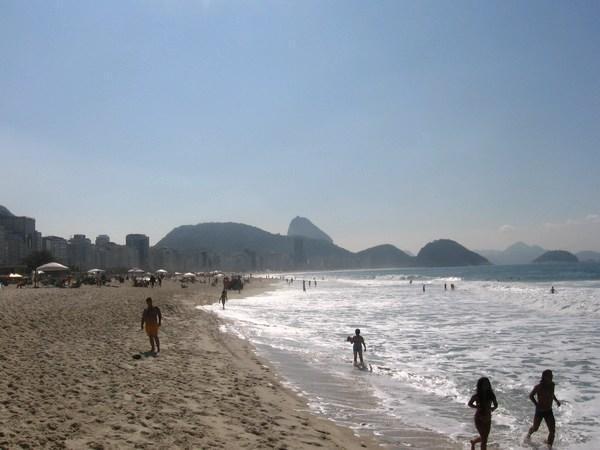 Early Morning in Copacabana - It looks like it's going to be a sunny one!