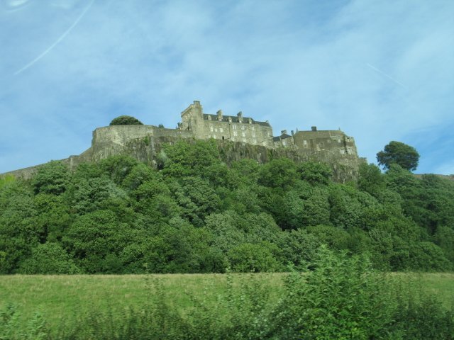 Back of Stirling Castle
