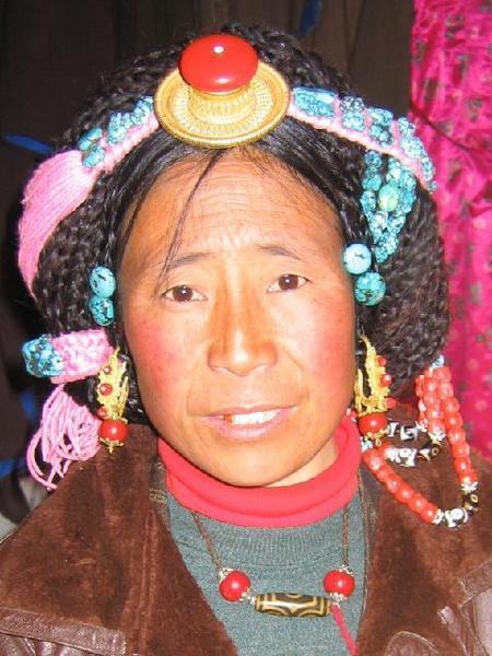 A tibetan women