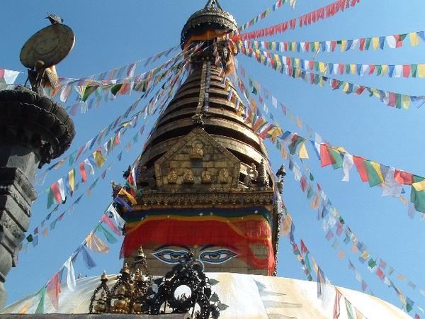 Swayambhunath Buddhist stupa