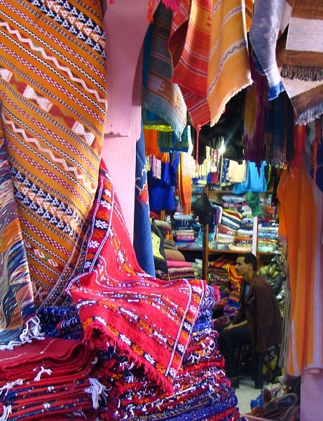 Tapestry seller