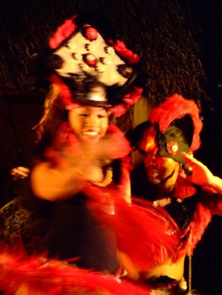 Primarily in the Hawaiian islands, there are numerous commercial luau productions, which generally consist of dinner and Hawaiian or Polynesian dancing