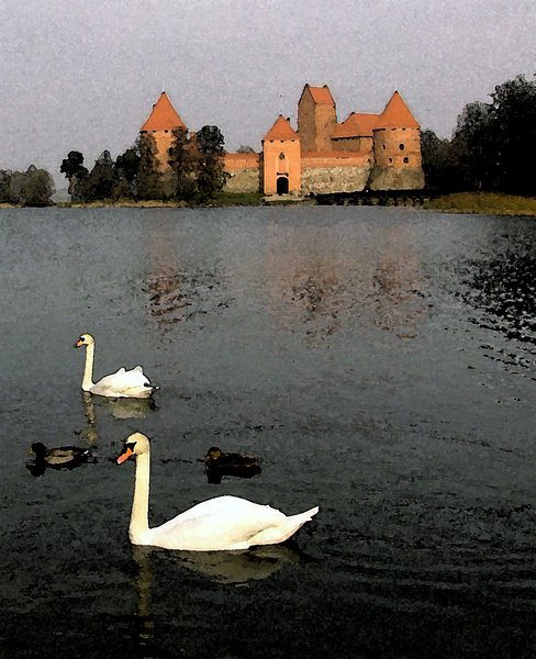 Trakai Island castle, Lithuania