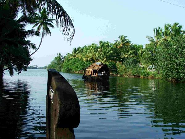 Backwaters, Kerala.