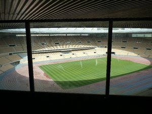 Inside the Olympic Stadium Hotel