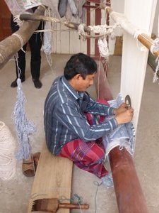 Carpet weaving 