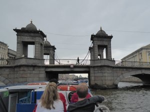 Bridge over a canal 