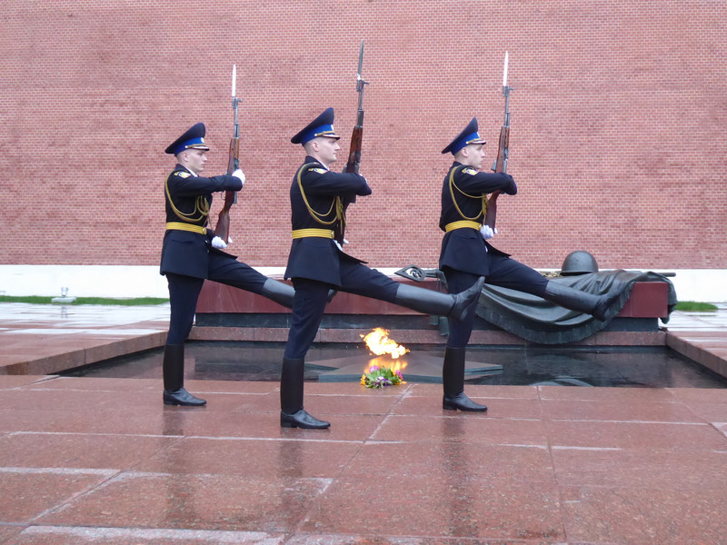 Changing Guard at Tomb of the  Unknown Soldier 