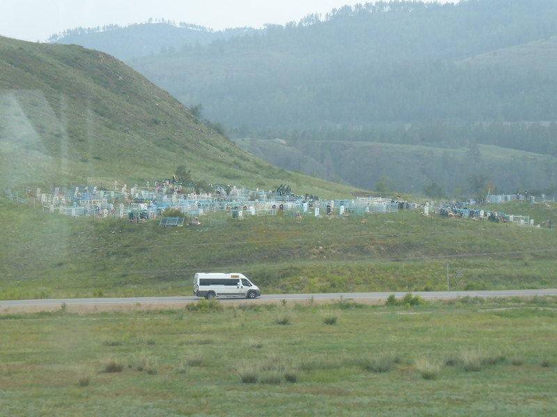 Mongolian graveyard 