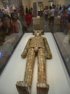 Jade and gold thread burial suit