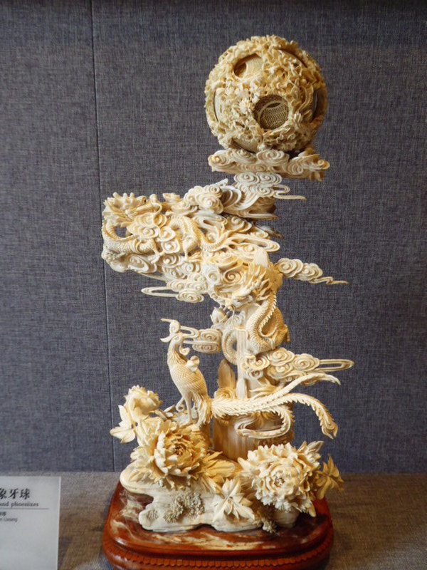 Ivory carving 