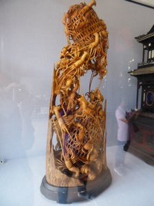 Chen Academy - camphor wood carving 