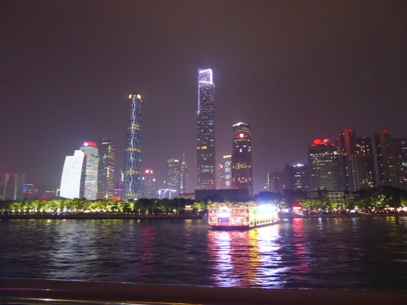 Guangzhou river lights