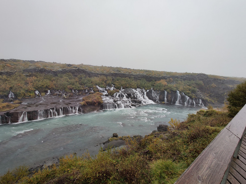 Hraunfossar Falls