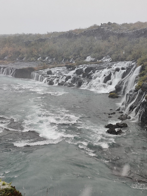 Hraunfossar Falls