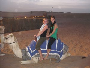 On a Camel!!
