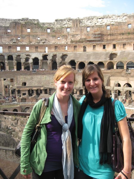 Us in the Colosseum