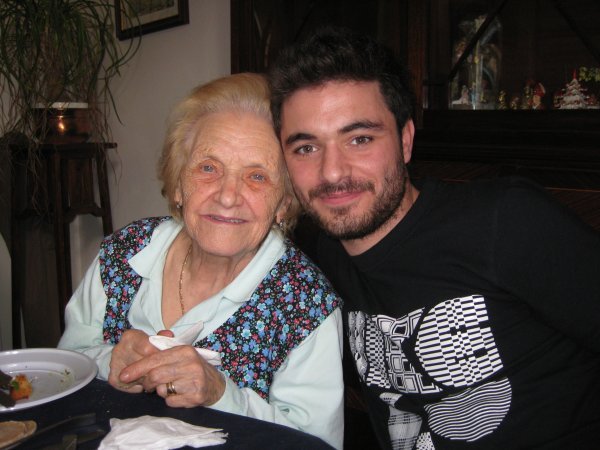 Alessandra and his Grandma!