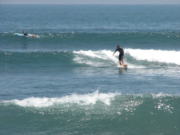 surfing Canggu