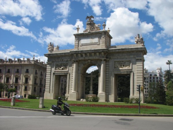 the gate to Valencia