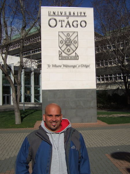 Researching at the University of Otago