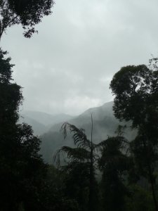 A very wet jungle trek - but what a view!