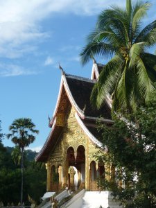 The Royal Palace Temple in Luang Prabang