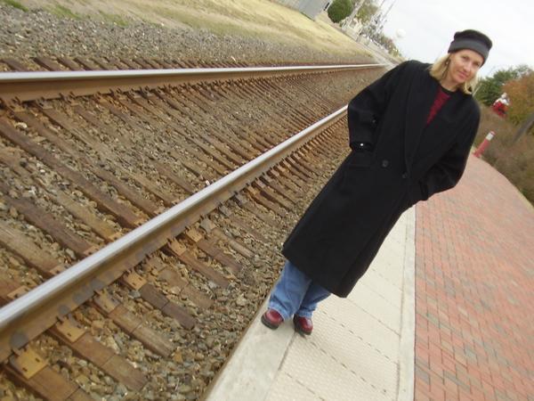 Jana at the tracks