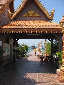 Port at Victory Beach, Sihanoukville