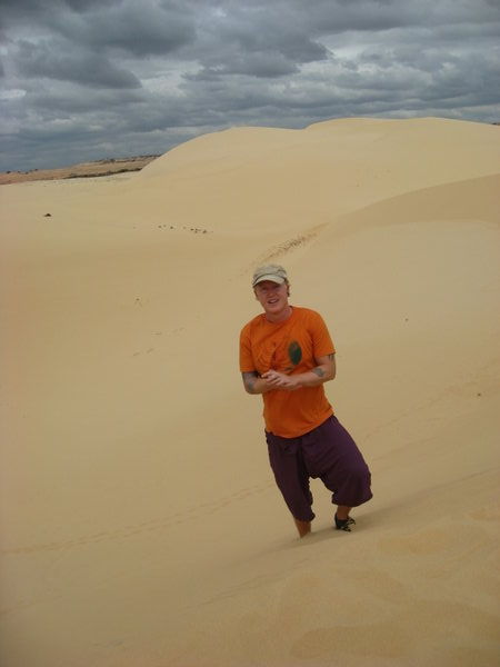 White dunes in Mui Ne