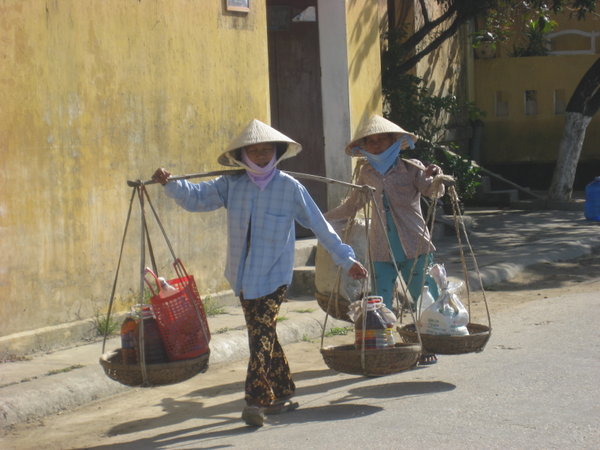 Locals in Hoi An