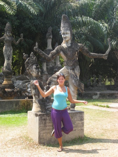 Dancing Buddha in the Park