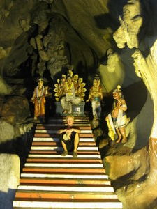 Inside Batu Caves
