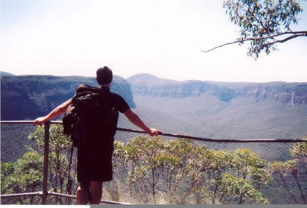 Over Looking the Blue Gum Forest at Perry's look down. 