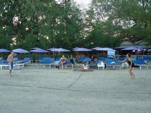 Volleyball on the beach in Hua Hin