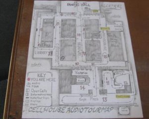 Alcatraz Cellhouase Tour Map