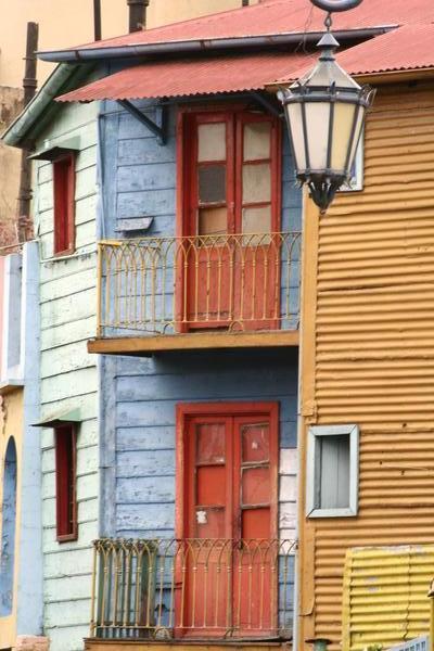 the colourful buildings of La Boca