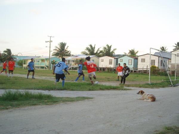 football Belize style