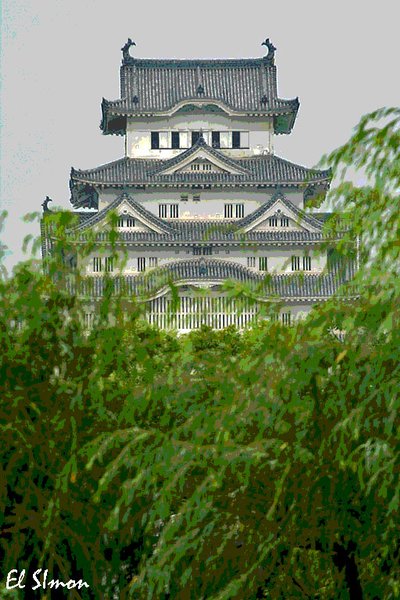 Himeji's White Egret castle
