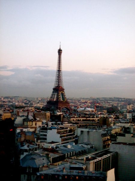 View from the Top of L'Arc